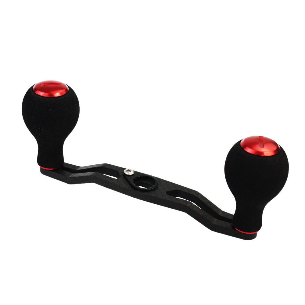 Carbon fiber Bait Fishing Spool Red