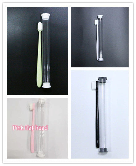 Micron Soft Toothbrush 4colors flat hair set