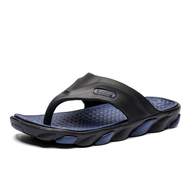 Outdoor Non-Slip Sandals And Slippers Casual Men Black blue