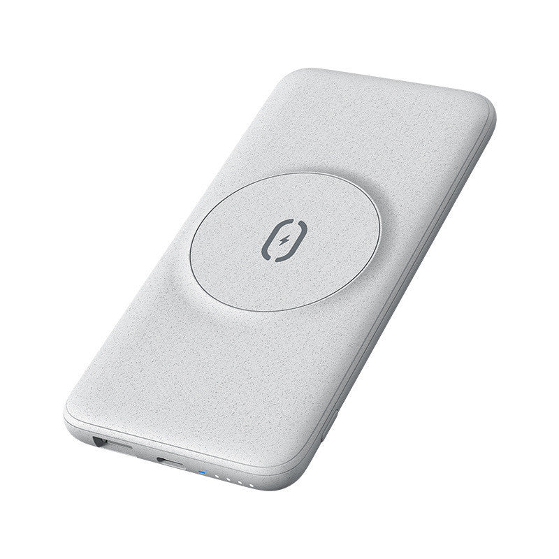 Magnetic 15W Wireless Charging Power Bank Gray