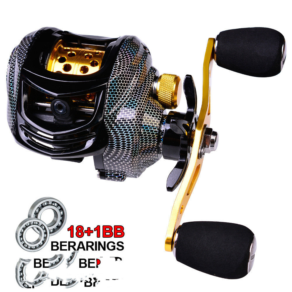 Metal Spool Baitcasting Fishing Reel 10KG Max Drag DW132WL