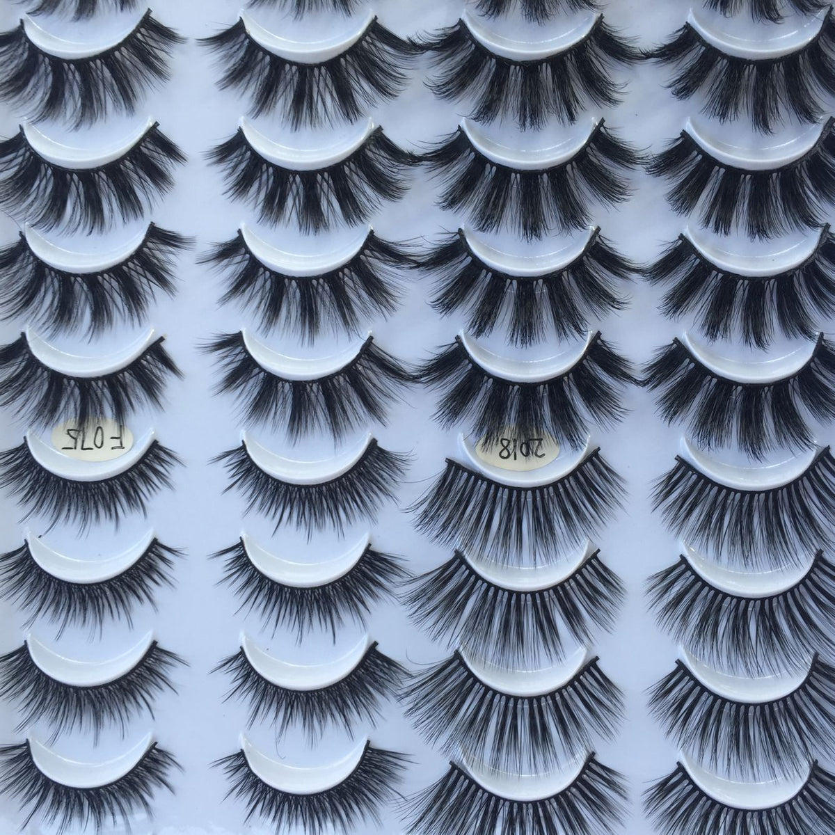 20 Pairs Of False Eyelashes Three-dimensional Multi-layer Mixed Eyelashes 20pairs