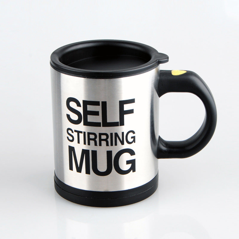 Coffee Automatic Mixing Cup Modern Electric Lazy Creative Student Dormitory Multifunctional Cup Black About 400ml