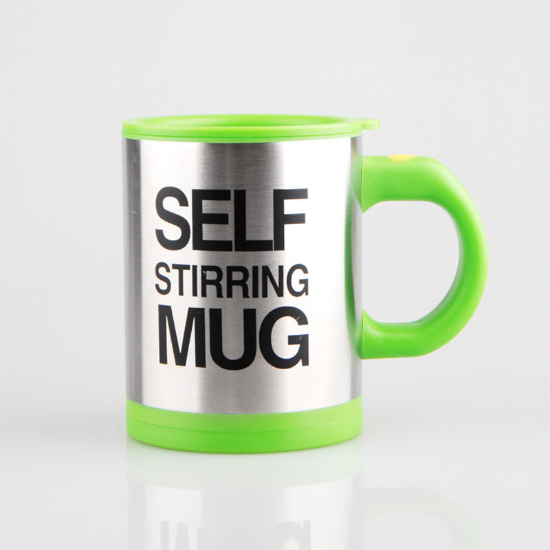 Coffee Automatic Mixing Cup Modern Electric Lazy Creative Student Dormitory Multifunctional Cup Green About 400ml