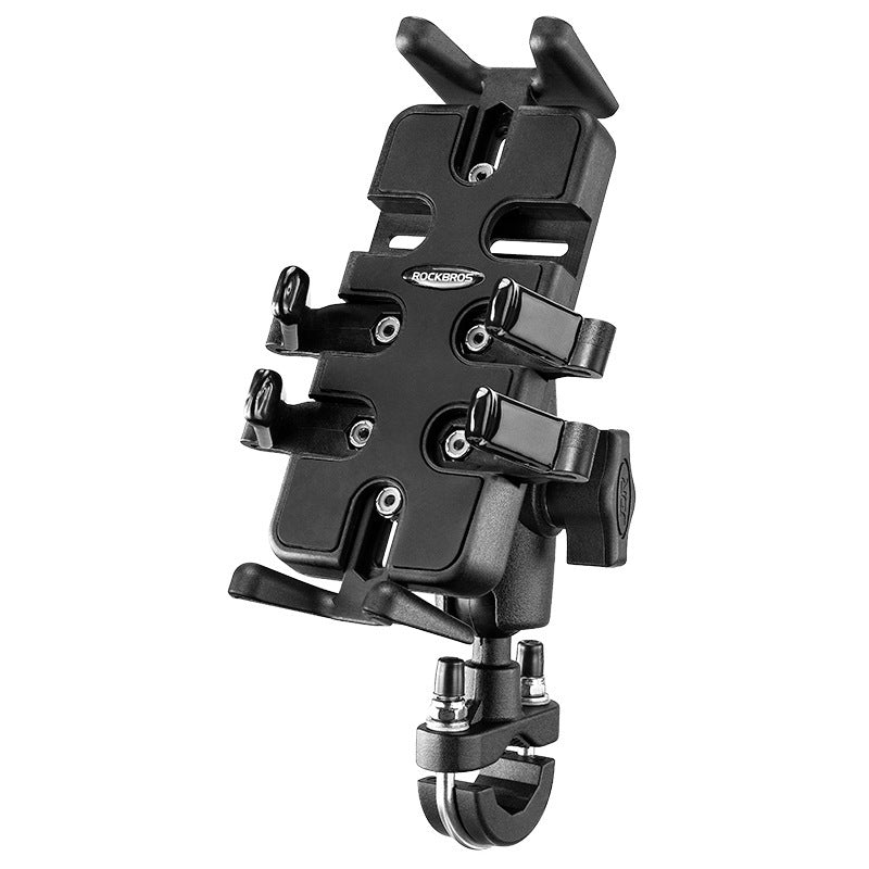 Motorcycle Mobile Phone Navigation Bracket Bicycle Battery Electric Car Accessories Black