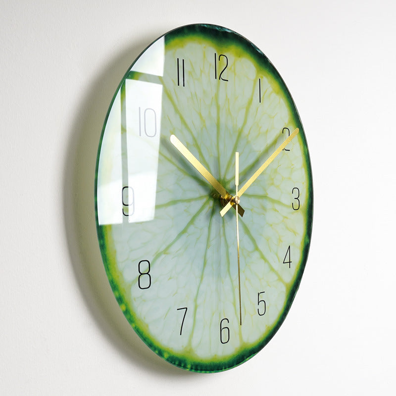Luxury Silent Wall Clock Living Room Glass Clocks Wall 20Style