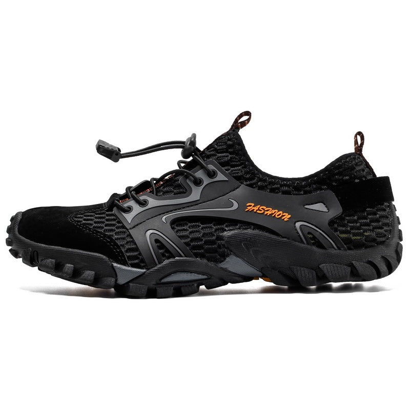 Five Finger Upstream Shoes Swimming Shoes Beach Shoes Black