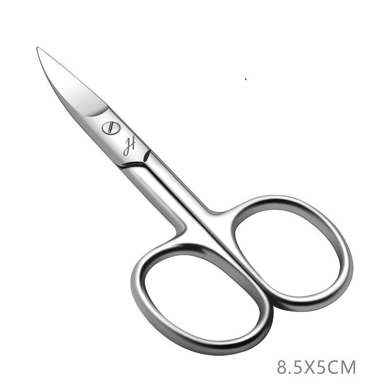 Nail Cuticle Scissors Stainless Steel Scissors Nail Tools Cuticle Cuticle Barbs Silver B style
