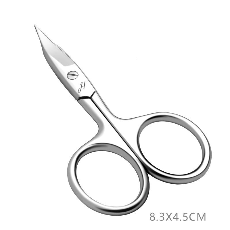 Nail Cuticle Scissors Stainless Steel Scissors Nail Tools Cuticle Cuticle Barbs Silver A style