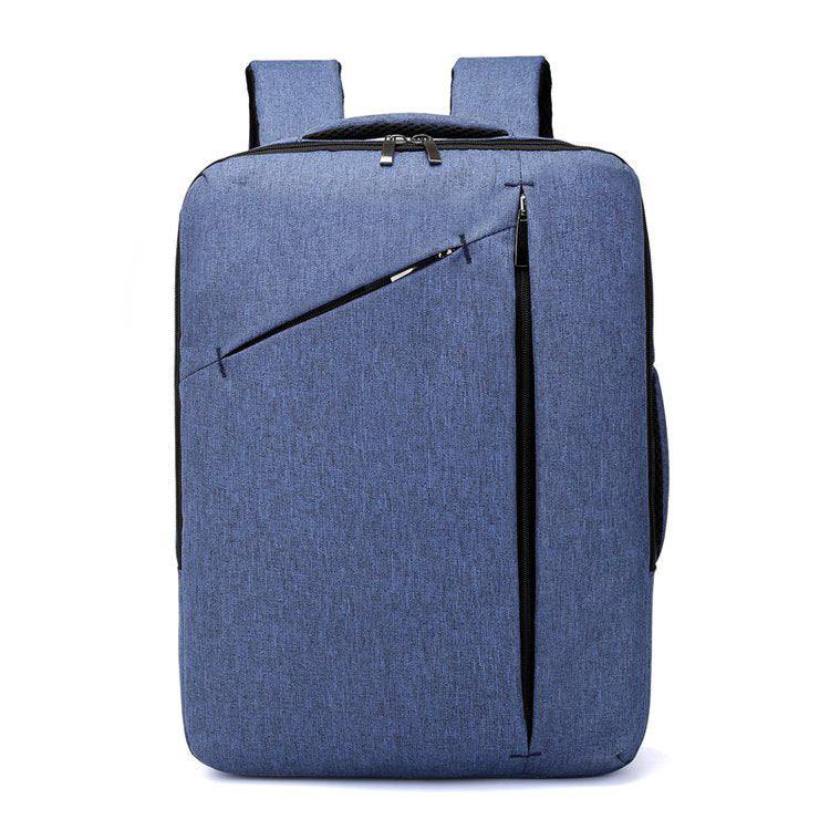 Aosbos Fashion Man Laptop Backpack Women Computer Backpacks Blue 31X44X10cm