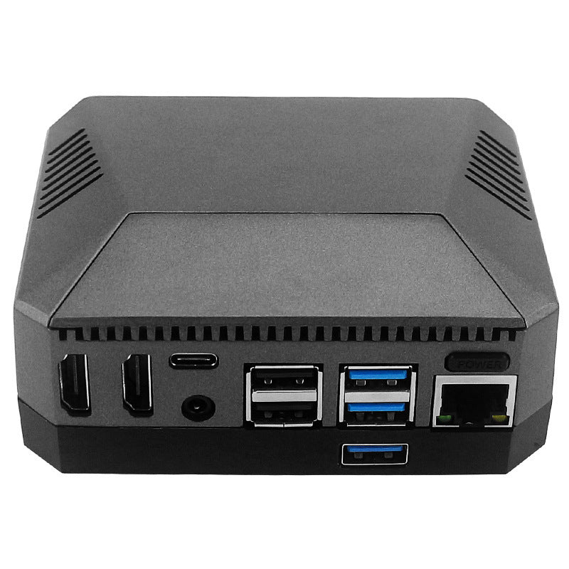 Aluminum Alloy Shell With Fan, Connect To SSD M.2 Hard Drive Expansion Board Aluminum shell