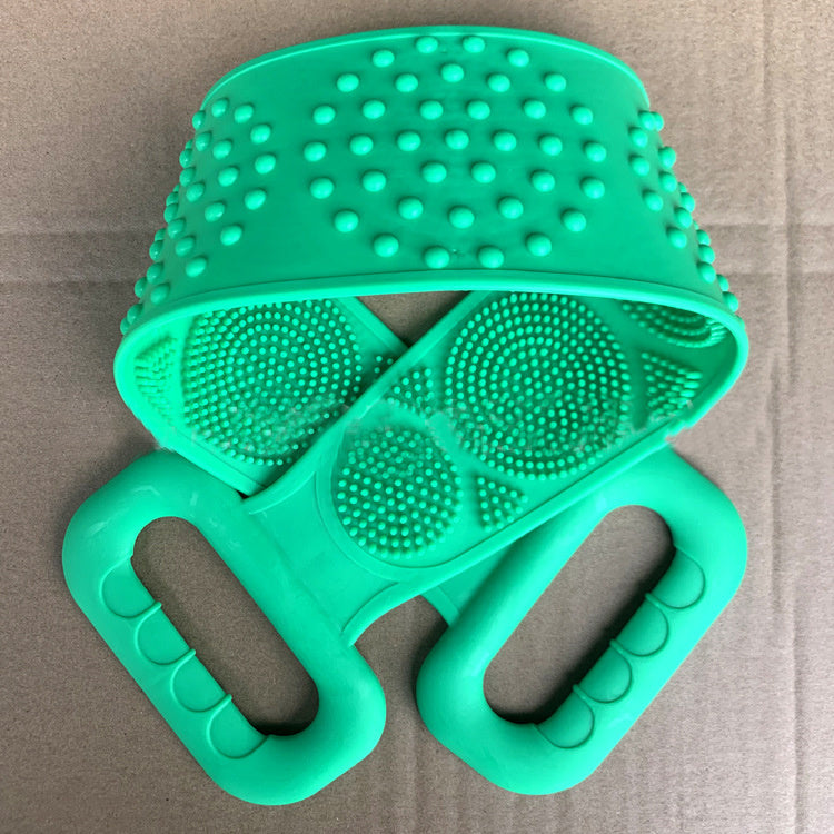 Silicone bath towel Mit Green