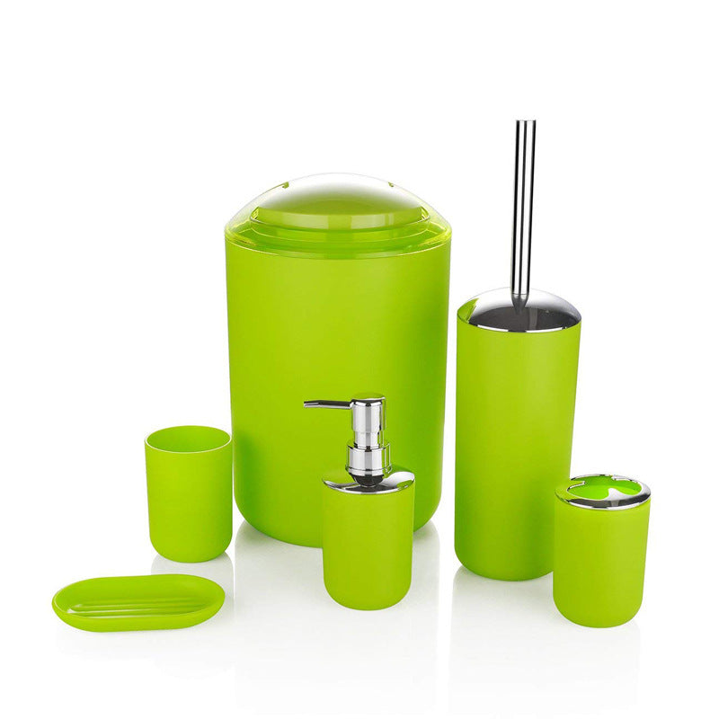 Bath kit toiletries Green