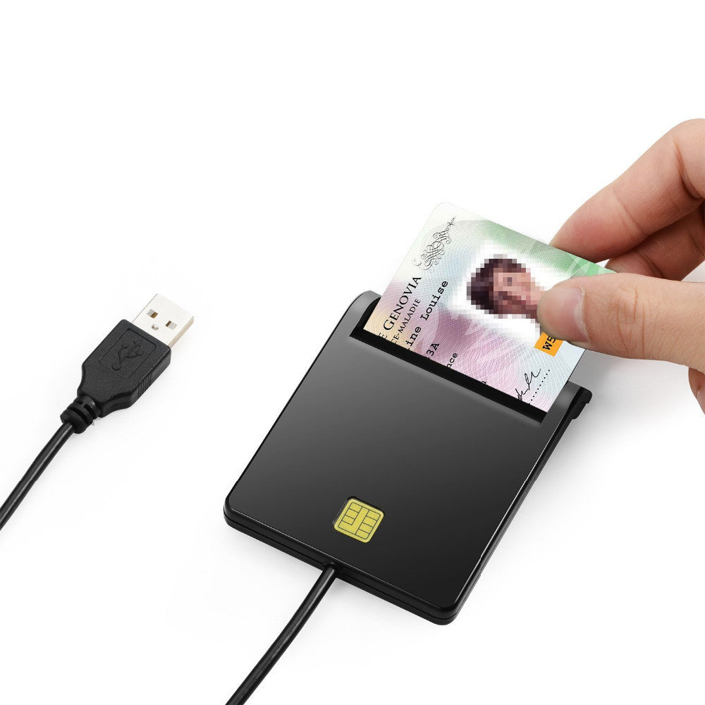 DM-HC65 USB Smart Card Reader Black