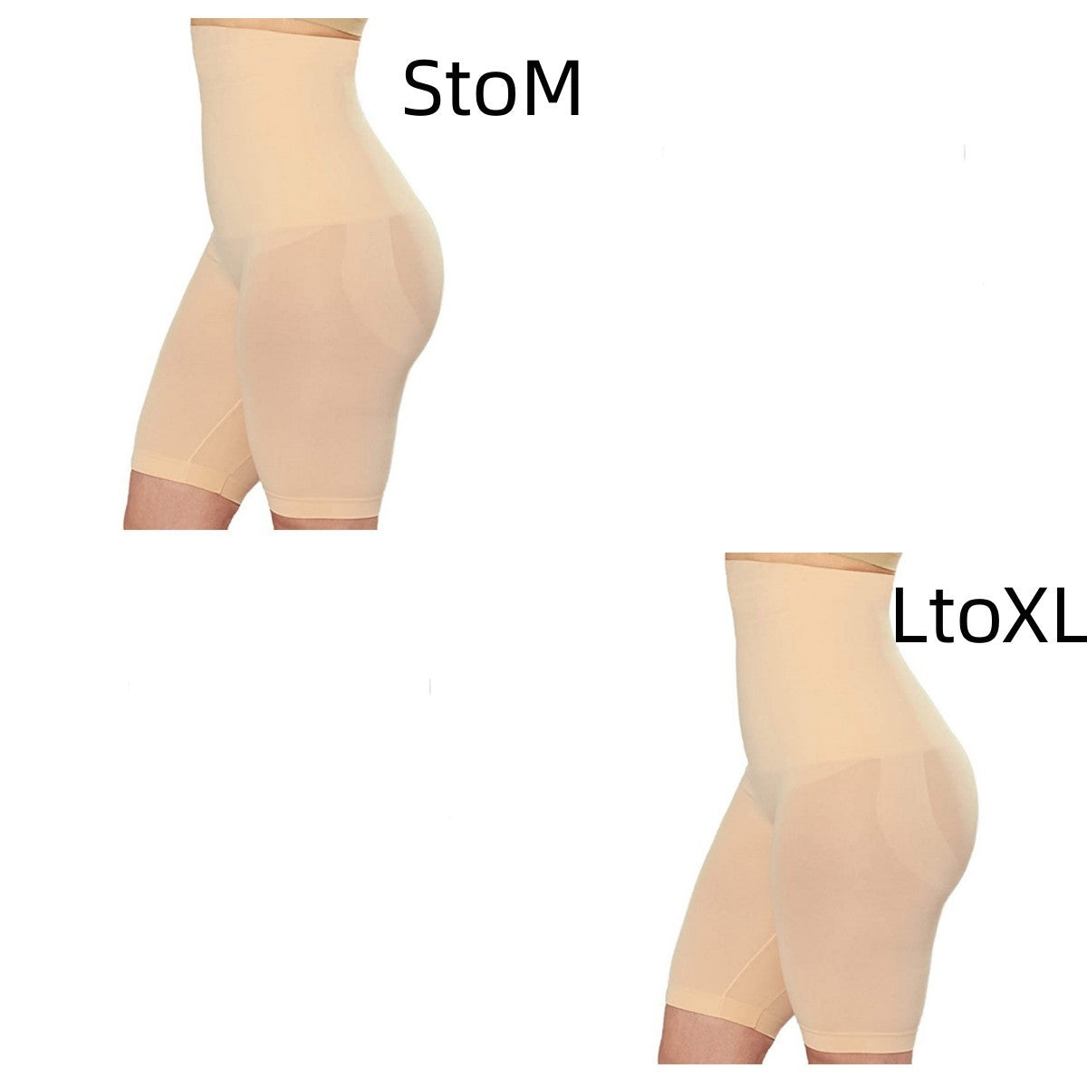 Women's High Waisted Abdomen And Hip Panties Bundle4 Set