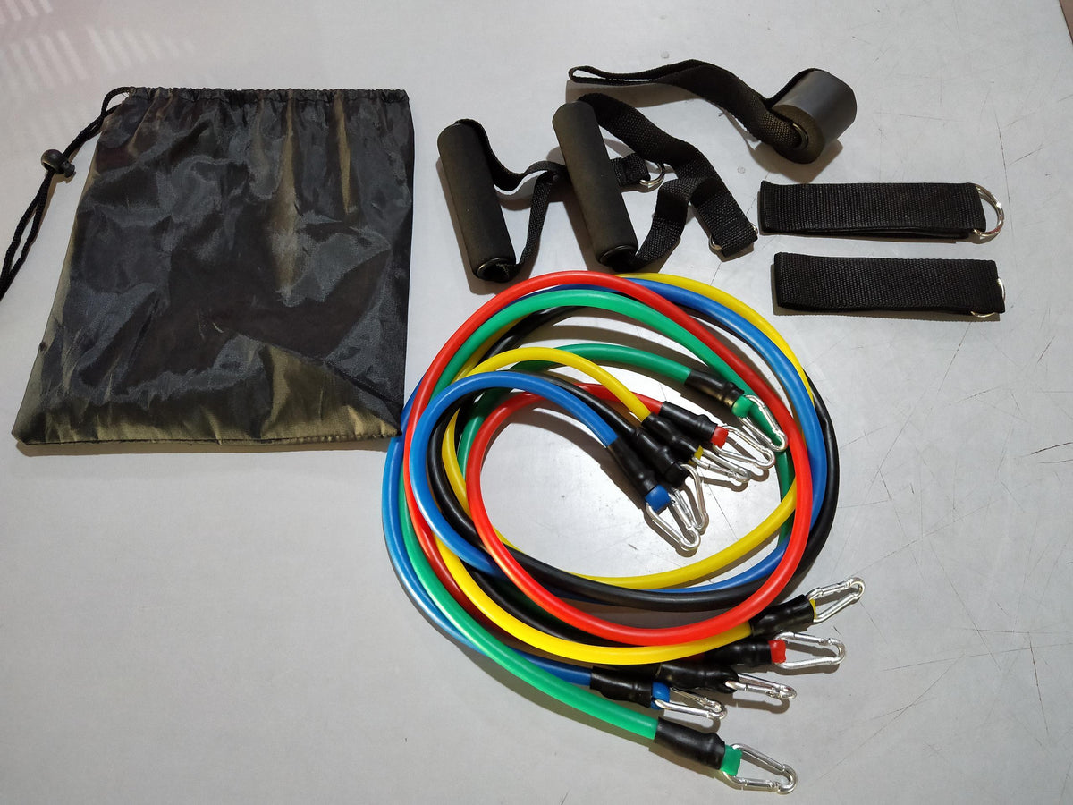 Fitness Rally Elastic Rope Resistance Band 11pcs max