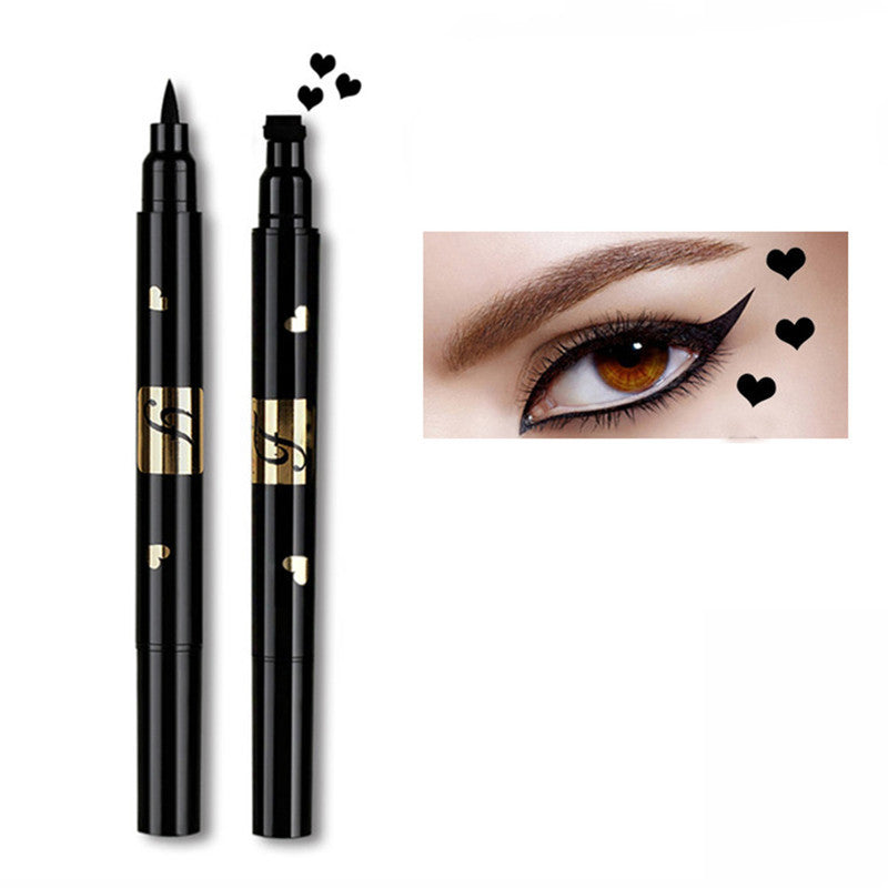 Double-headed seal eyeliner Black Heart
