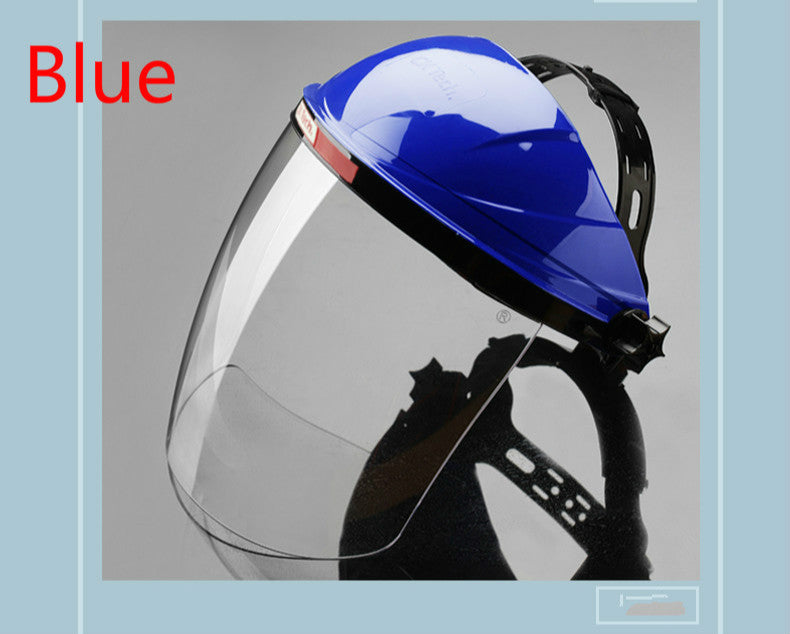 Heat-proof oil fume mask Blue