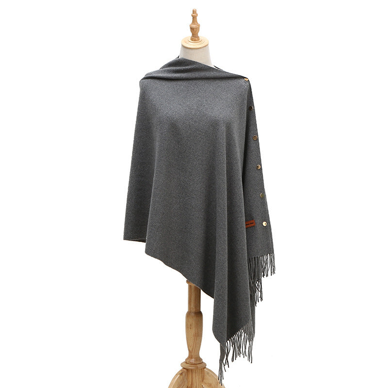 Winter Autumn Women's Cashmere Shawl 11Color 68X200