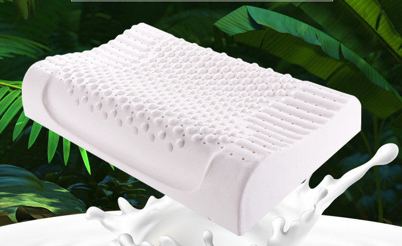 Natural latex pillow pillow for protecting cervical spine A