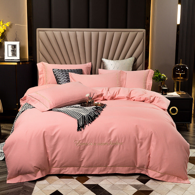 Brushed bedding Pink