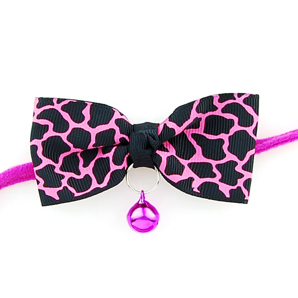 Pet accessories pet bow Rose Giraffe