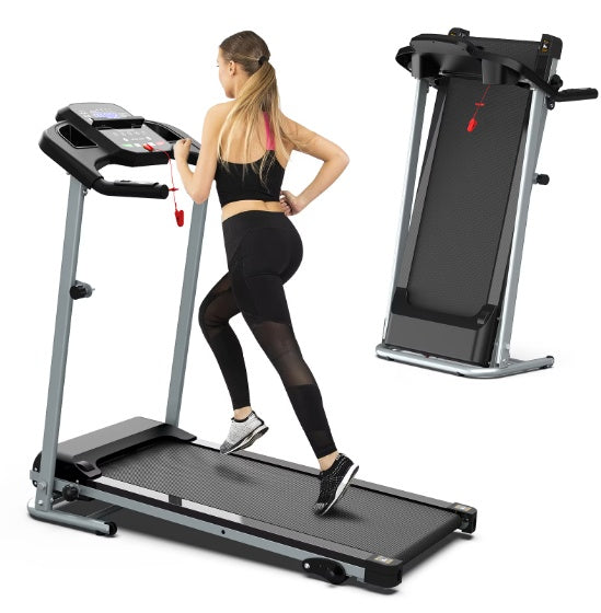 Folding Treadmill For Home Use Black