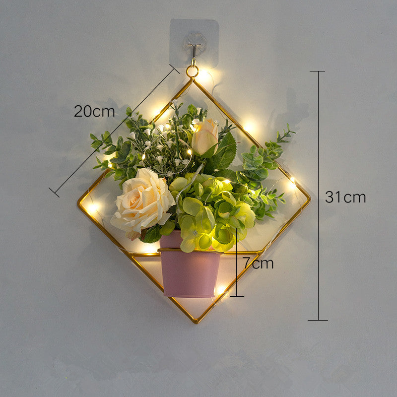 Nordic ins light luxury soft decoration with wall decoration bedroom creative furnishing set wall hanging wall decoration 16Style