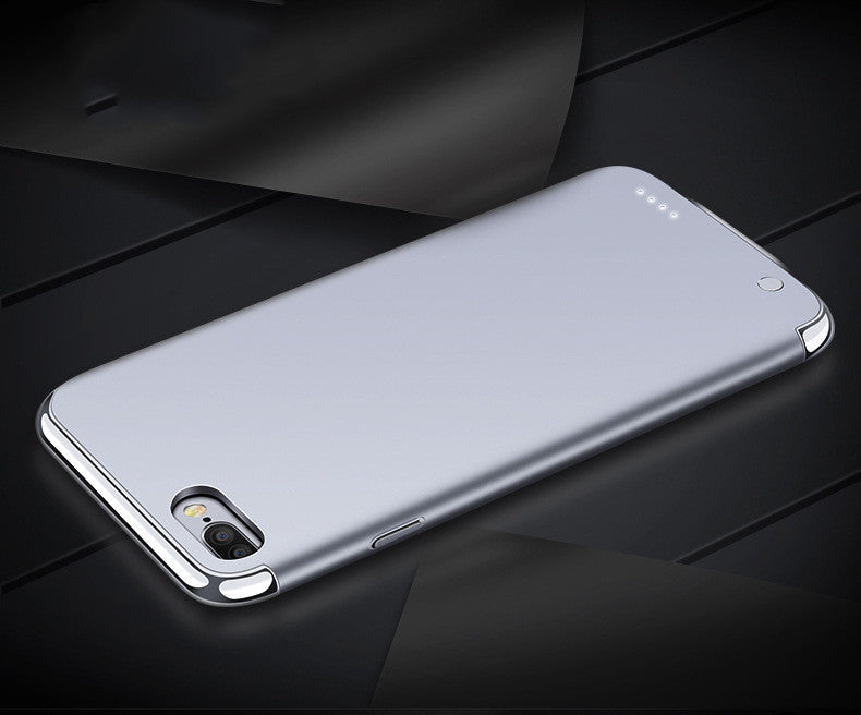 Compatible with Apple , Battery Charger Case Silver