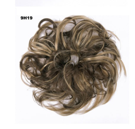 Wig hair ring chicken tail 10style