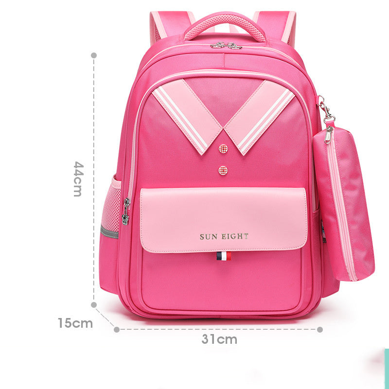 Waterproof backpack for children Pink