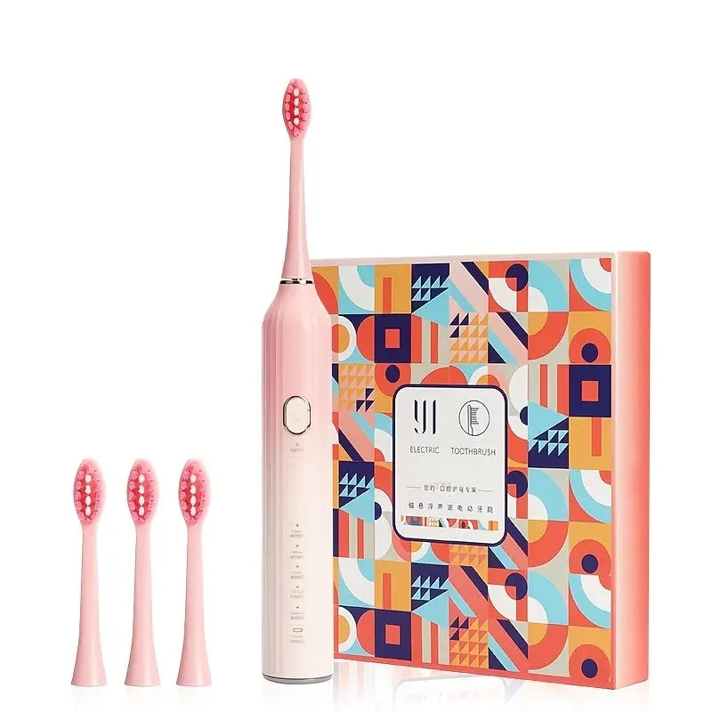 New Electric Toothbrush IPX7 Waterproof Smart Brush Ultrasonic Whitening Teeth Tooth Brush For Toothbrushes 120-day