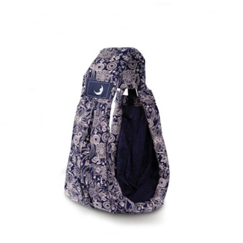 Multifunctional cotton baby carrier waist stool Dark blue