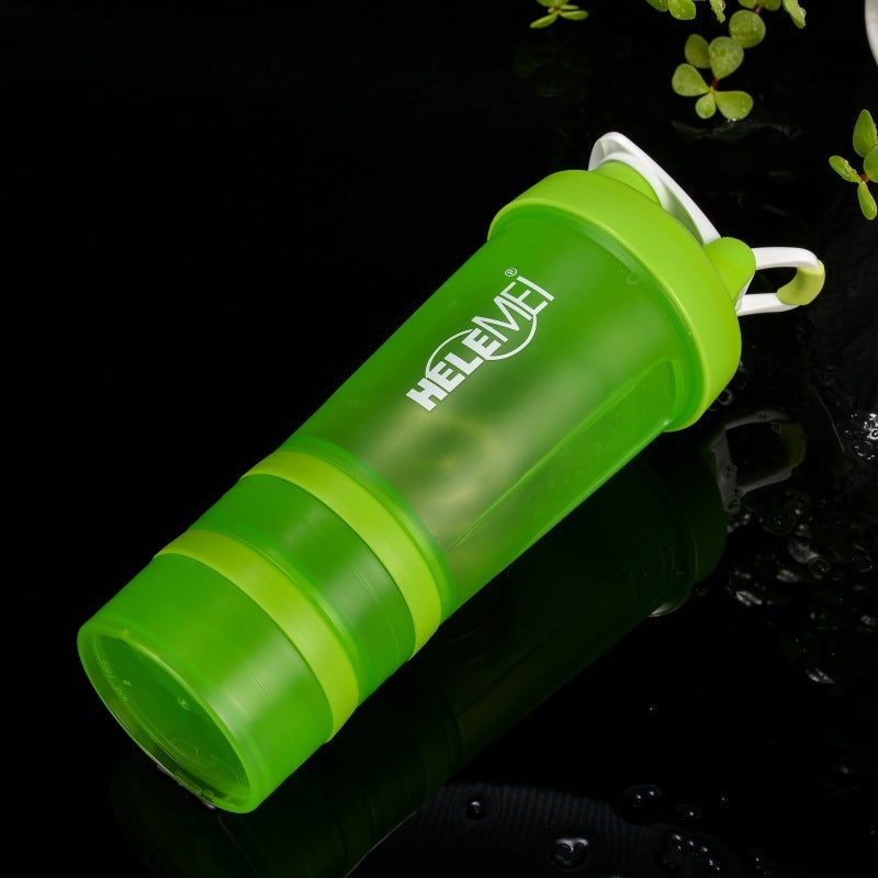 Frosted shaker cup Green 600ML