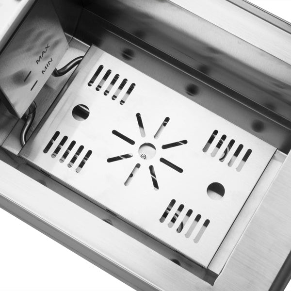 US EH101V-Electric Fryer Silver