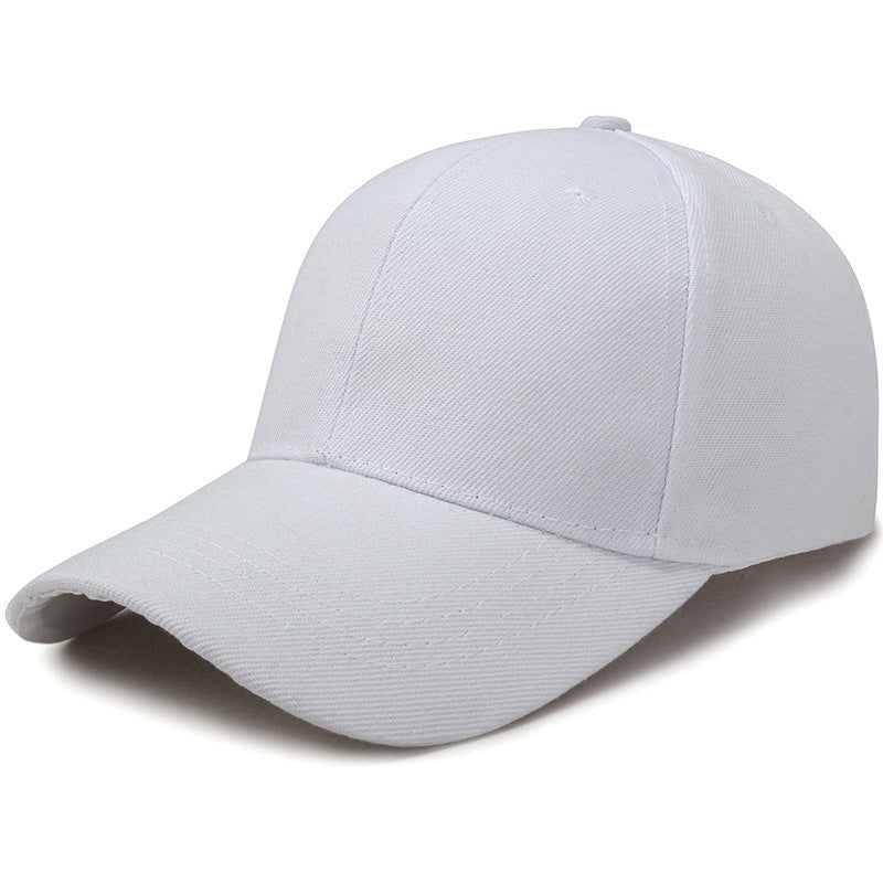 Fashion Baseball Women Hats Men Hats Caps White