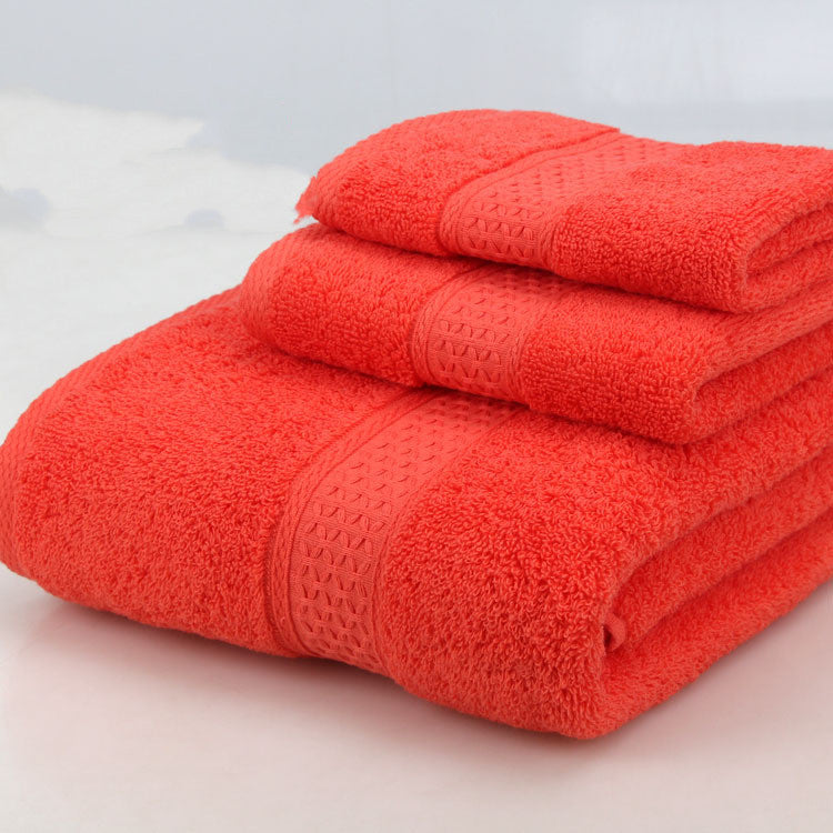 Hotel home towel Orange red