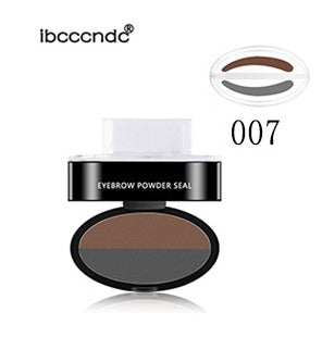 Eyebrow Powder Stamp for Easy Natural Looking Brows 007 gray + light brown