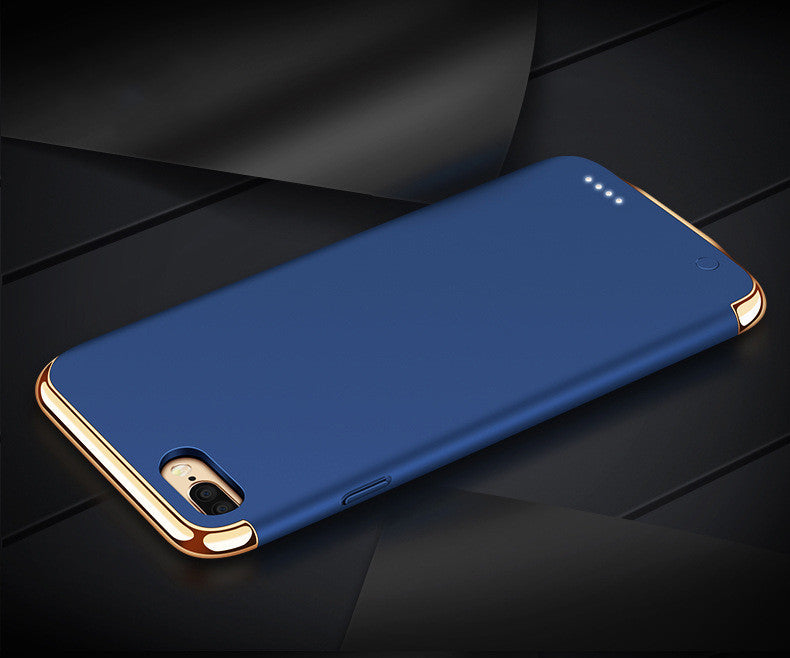 Compatible with Apple , Battery Charger Case Sapphire blue