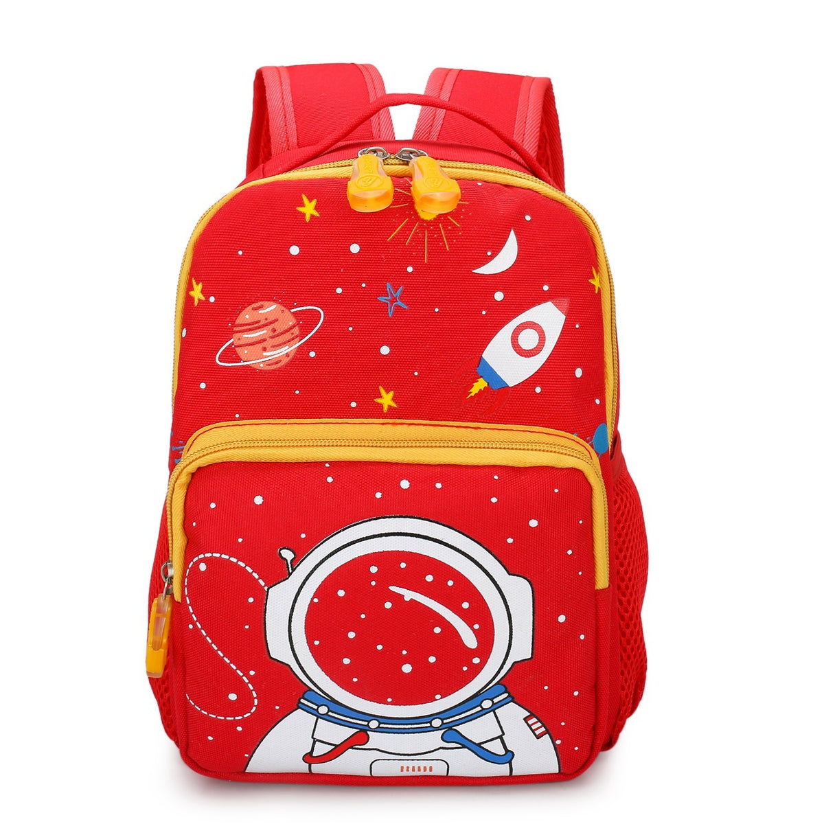 Cartoon children starry fashion backpack Red