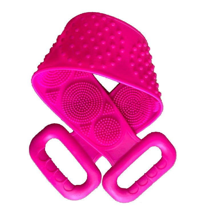 Silicone bath towel Pink70cm