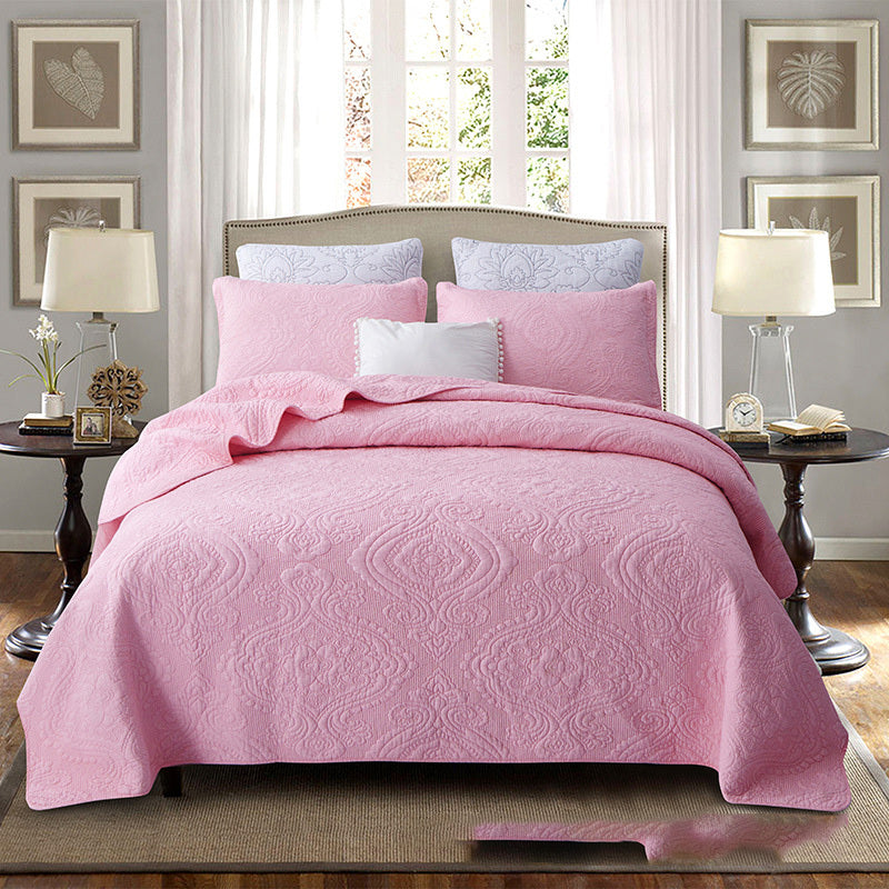 Three-piece bed Pink