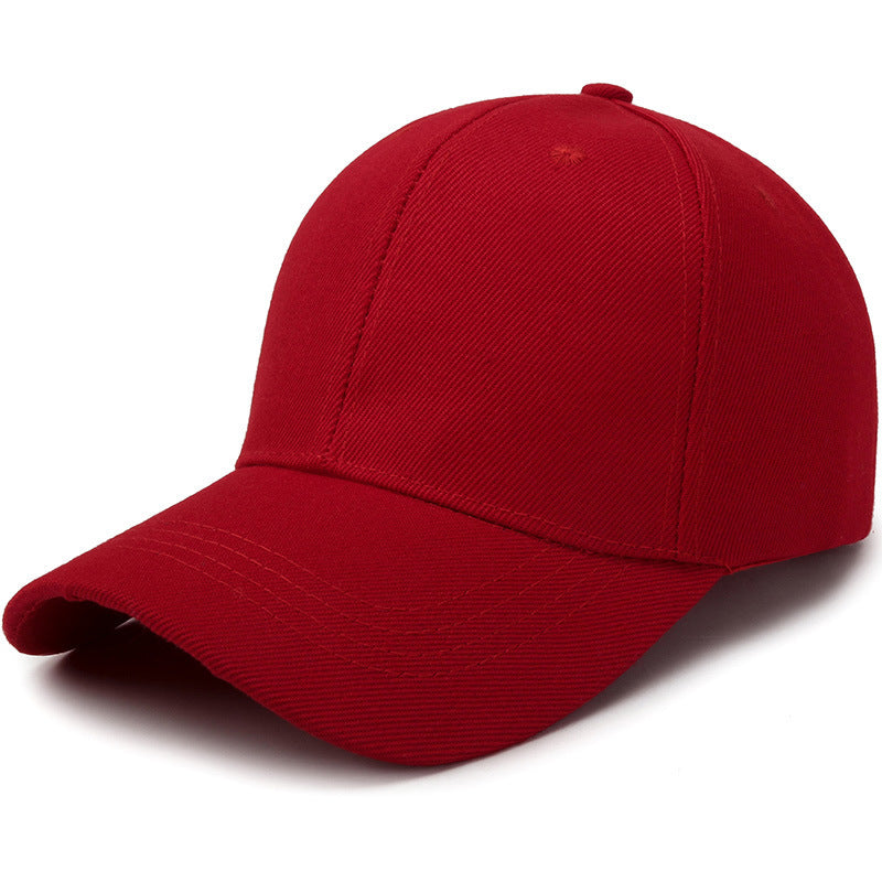 Fashion Baseball Women Hats Men Hats Caps Red