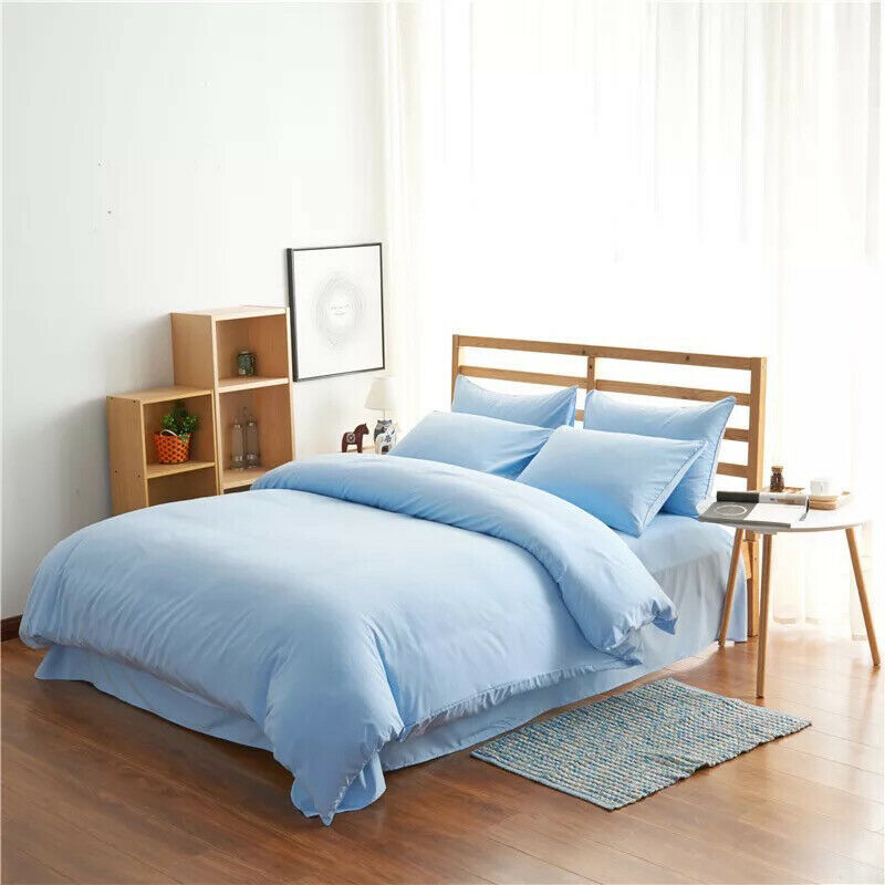 Bedding Set Blue 2.0m