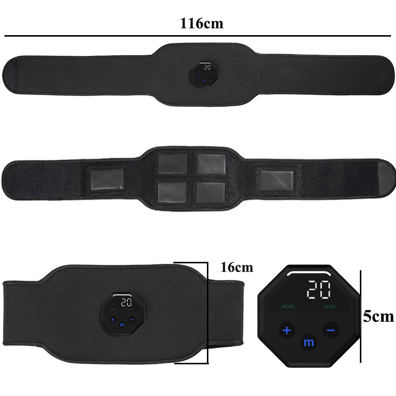 Lazy Man Abdominal Muscle Pad - Abdominal Strengthening and Toning Machine Abs Belt 4