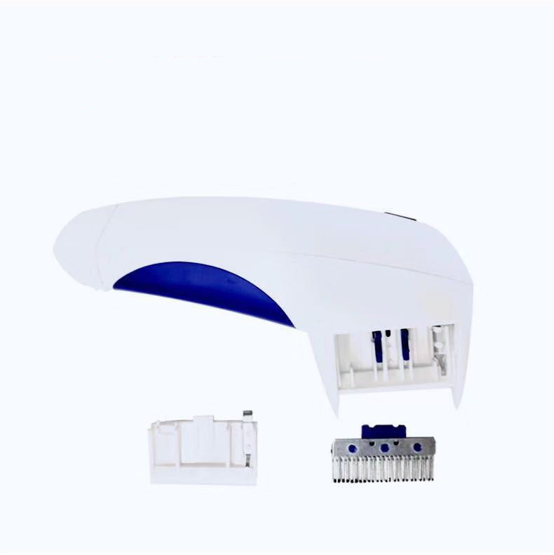 Pet lice remover flea device electric pet comb White 9x17.5cm