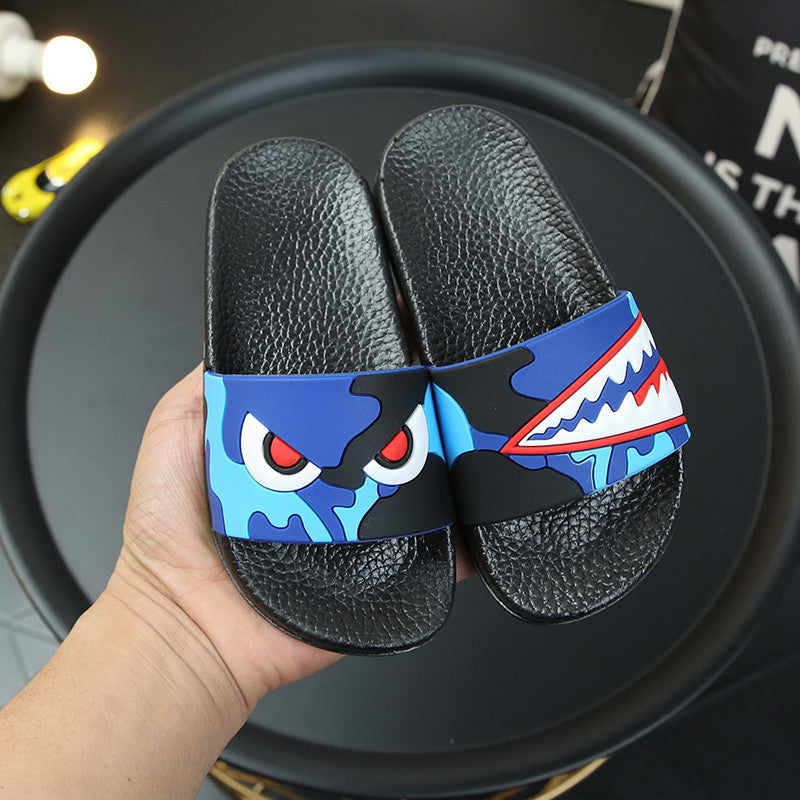 Parent child sandals for adults and children Blue