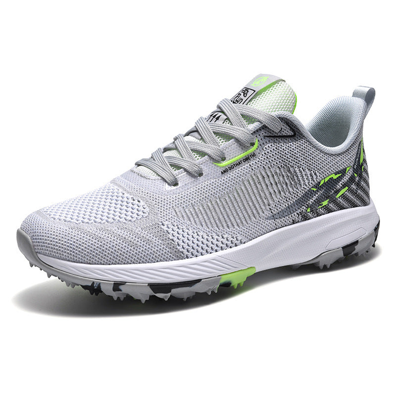 Men's And Women's Training Sneakers Spring Mesh Cloth Surface Grey