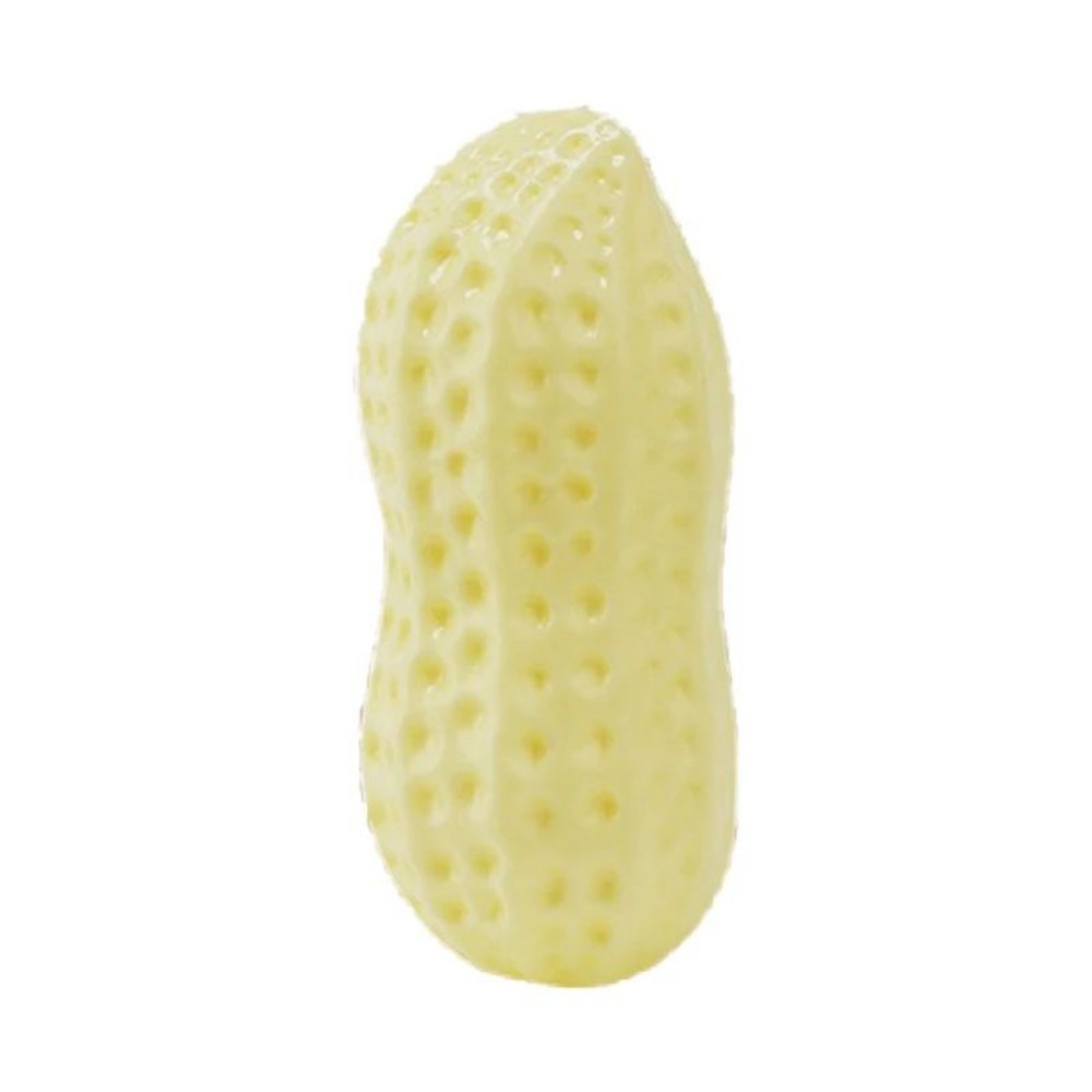 Rubber Vinyl Dog Toys For Small Dogs Elasticity Chew Boredom Relief Toys Teeth Cleaning Sound Toys Pet Stuff Accessories Yellow