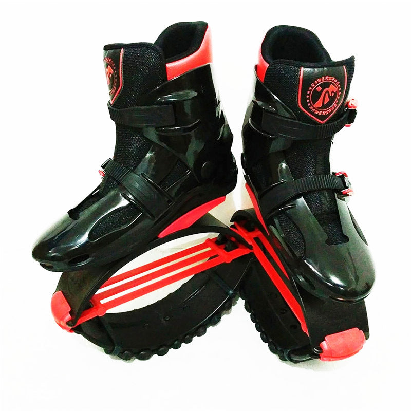 Jumper Stilt Fitness Kangaroo Boots XXL size black red